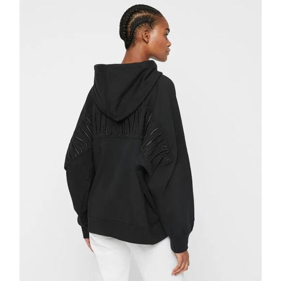 ALLSAINTS Talon Embroidered Hoodie Sweatshirt - S - Picture 3 of 6